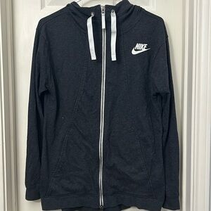 Nike black zip up